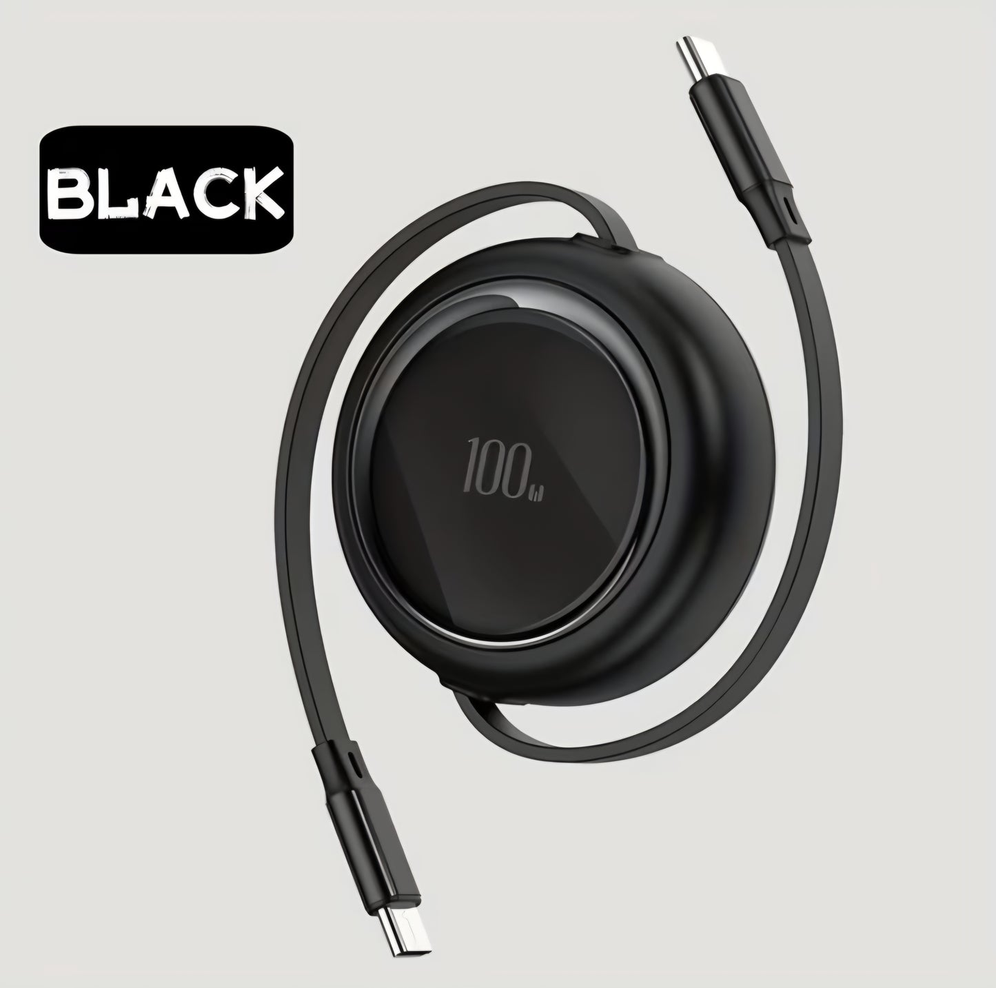 VoltSA ⚡ Retractable 100W Type-C Fast Charging Cable™