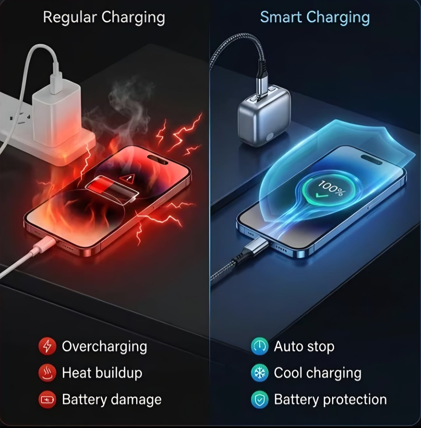VoltSA ⚡️ Smart Auto Power Cut-Off Adapter™
