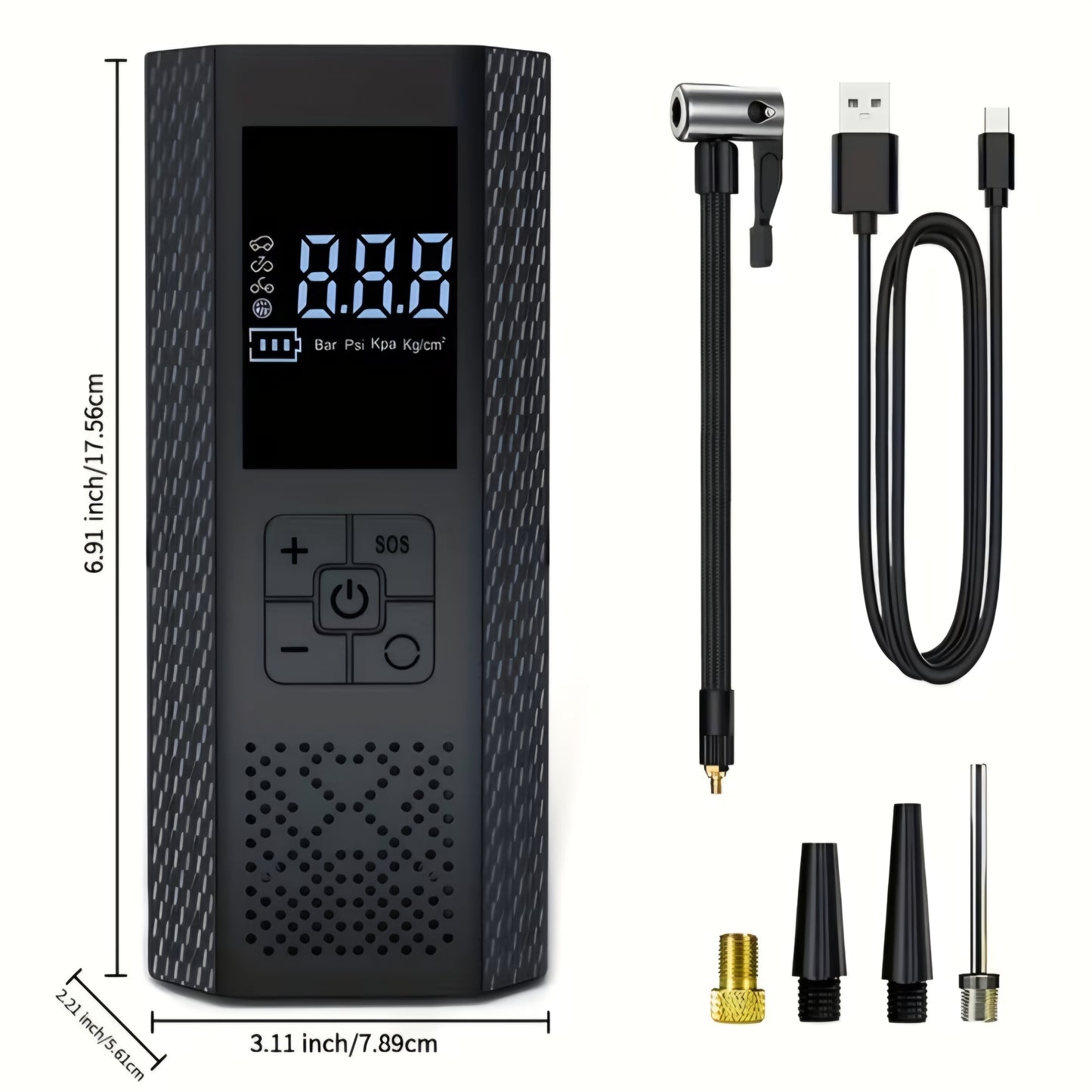 VoltSA 🚗 Portable Wireless Tire Inflator™