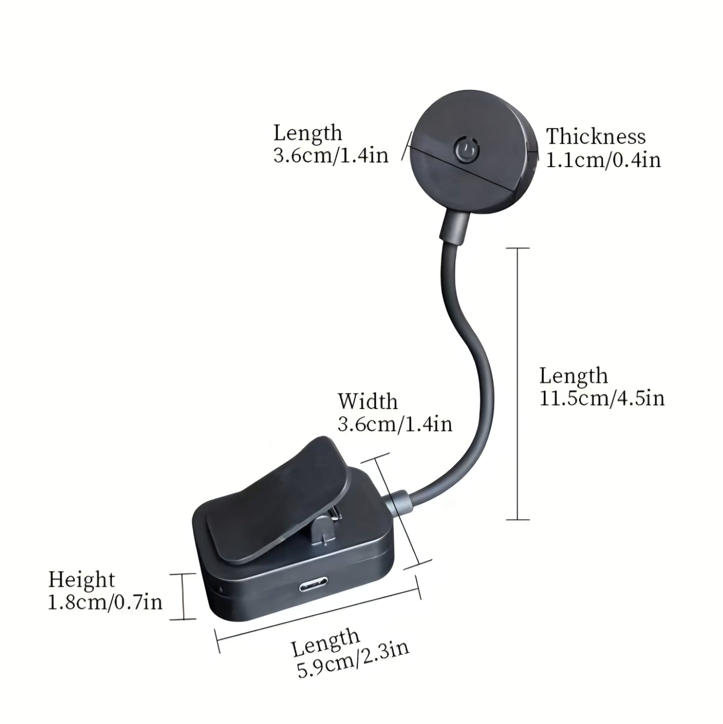 VoltSA 💡 Rechargeable Clip-On Reading Light™