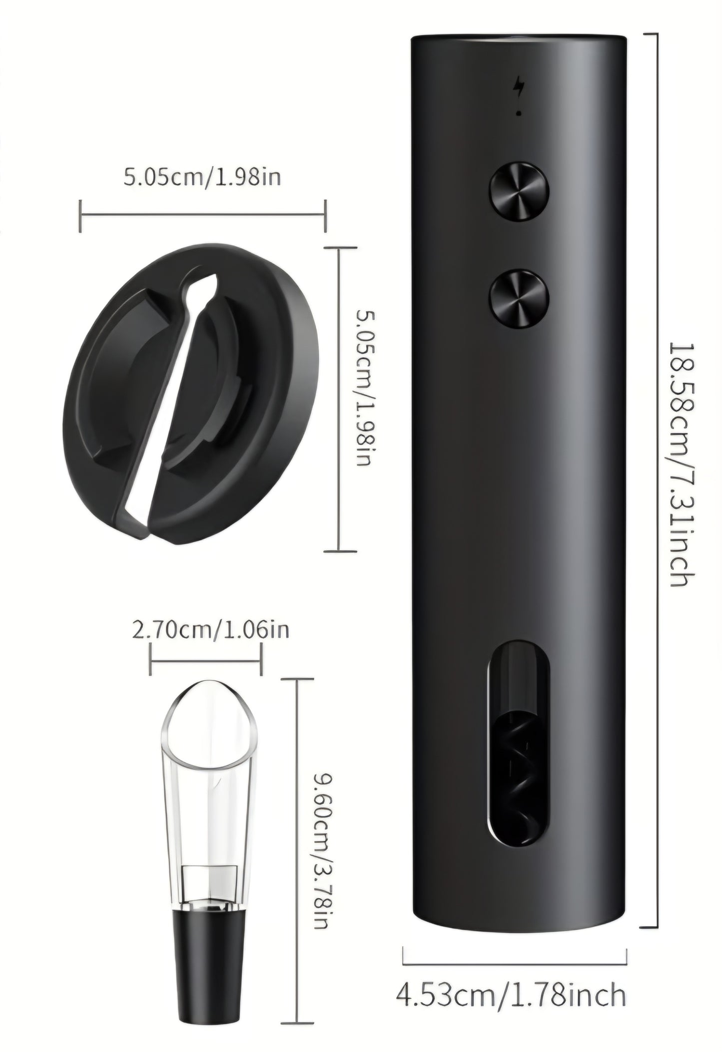 VoltSA Electric Wine Opener Set™